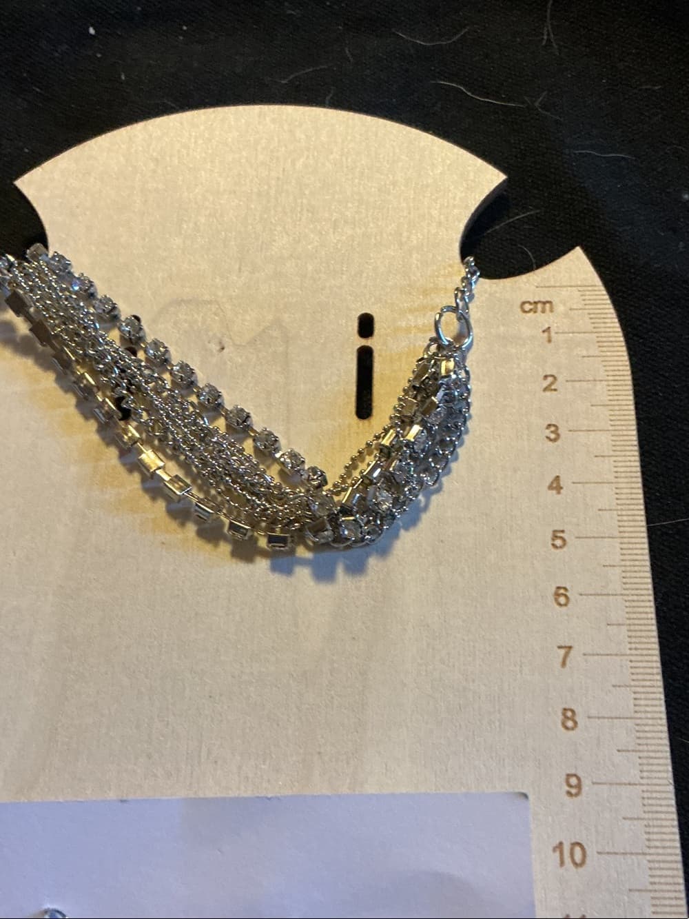 ★ Silver Tone Fringe Earrings & Layered Bracelet Set - Thumbnail 5
