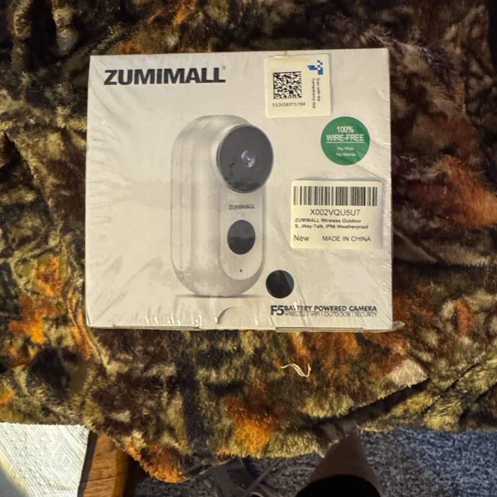 Wireless Outdoor Camera - White