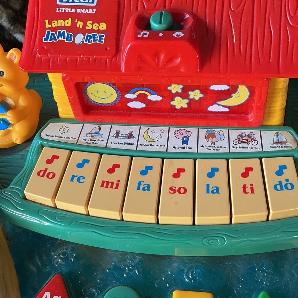 Land 'n Sea Musical Adventure Boat - Red and Green - Thumbnail 2