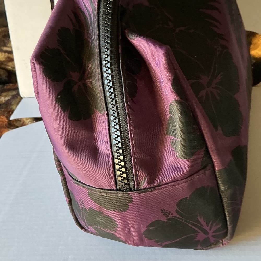 ⭐ Victoria’s Secret PINK Tropical Floral Cosmetic Bag Makeup Travel Pouch - Thumbnail 7
