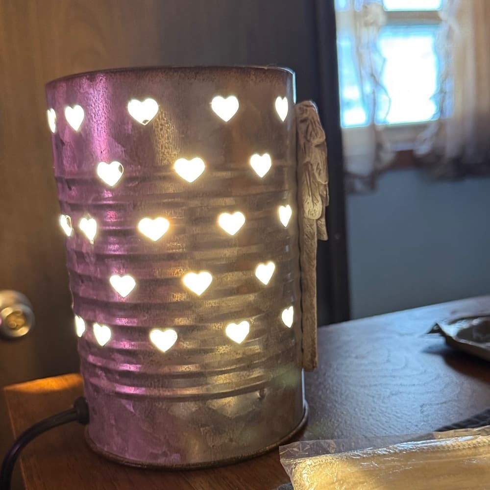 Silver Angel Wing Candle Warmer - Thumbnail 6
