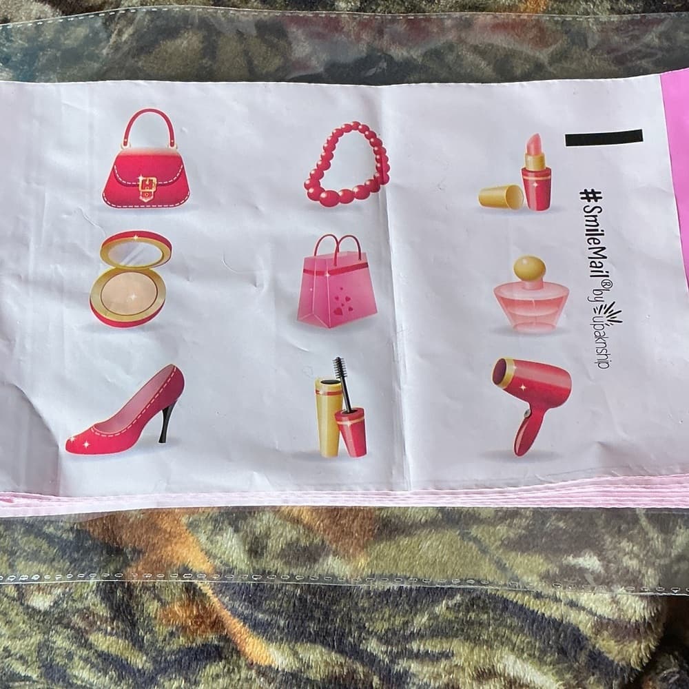 6x9 Lipstick & High Heel Poly Mailers Boutique Shipping Bags Cute Packaging
