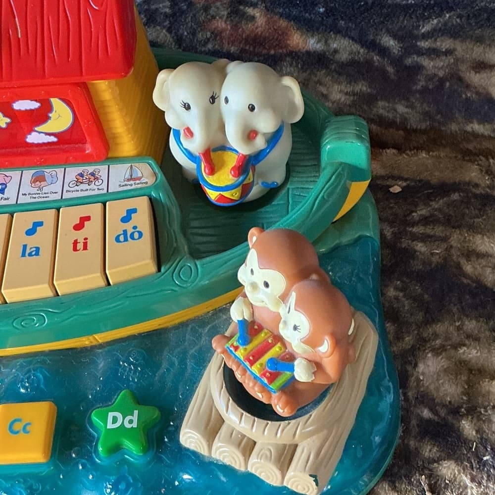 Land 'n Sea Musical Adventure Boat - Red and Green - Thumbnail 4
