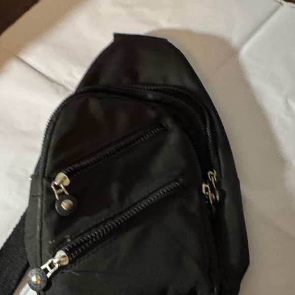 Stylish Black Belt Bag for Men - Thumbnail 13