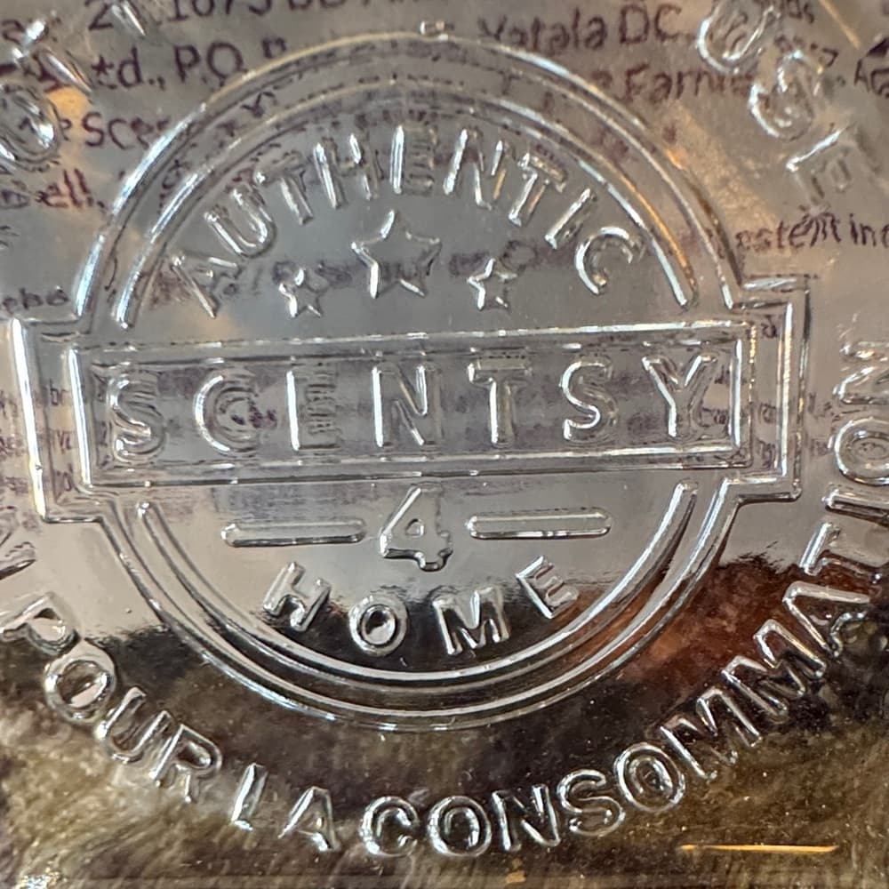 Scentsy Transparent Glass Dish