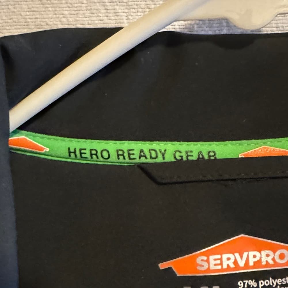 Black Performance Jacket with Green Accents - Thumbnail 3
