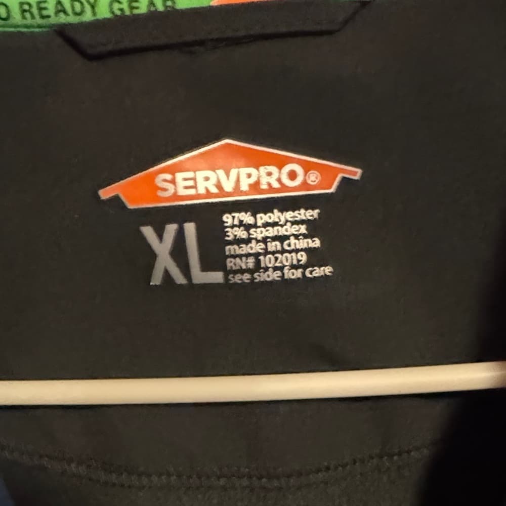 Black Performance Jacket with Green Accents - Thumbnail 2