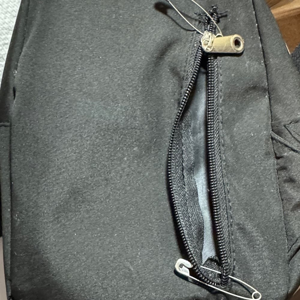 Stylish Black Belt Bag for Men - Thumbnail 8