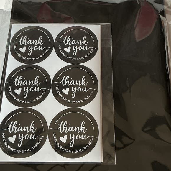 ★ 40pc Shipping Supply Bundle |Poly Mailers, Tissue, Mesh Bags & Thank You Cards - Thumbnail 6