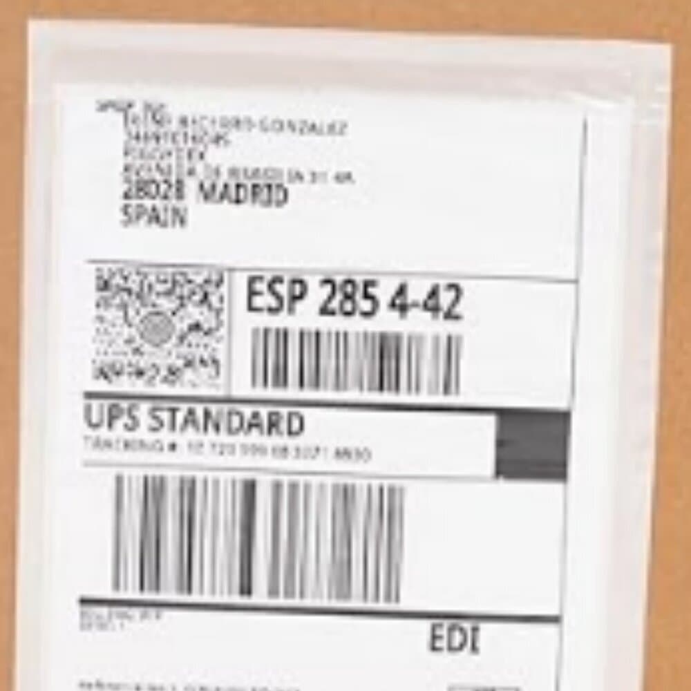 25 Clear Packing List / Invoice Envelopes – Self Adhesive - Thumbnail 3