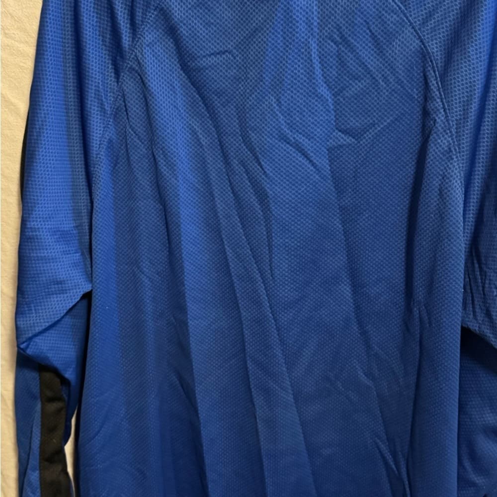 ★ Menards Blue 1/4 Zip Pullover Jacket Lightweight Windbreaker XL - Thumbnail 2