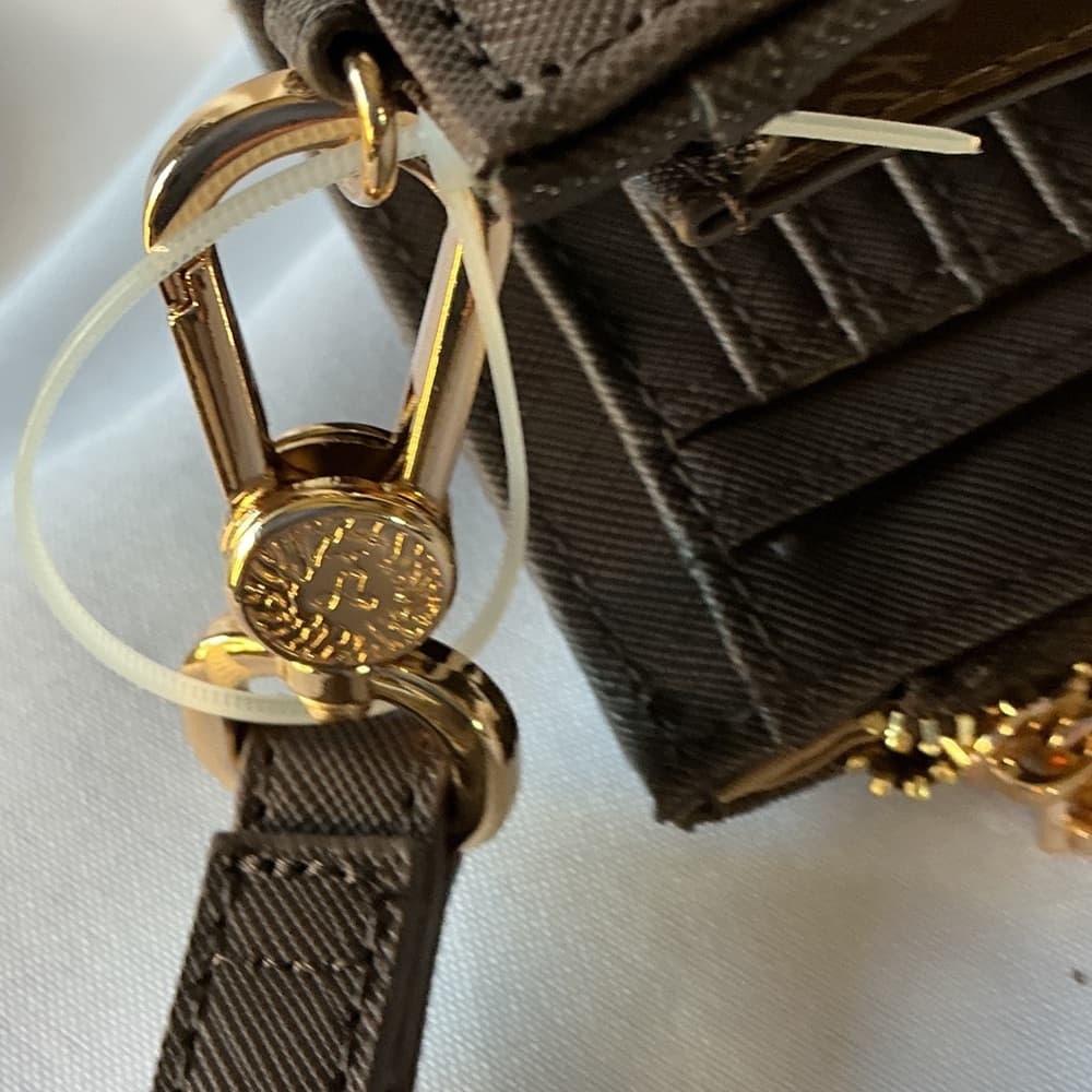 ★ Anne Klein Espresso Brown Wristlet Wallet Clutch NWT - Thumbnail 11