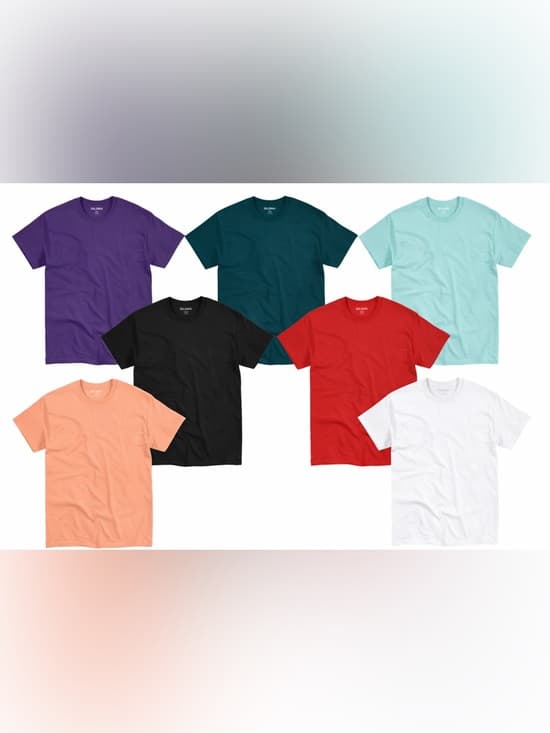 Basic White V-Neck XL Tees Style Soft Cotton Shirts - Thumbnail 2