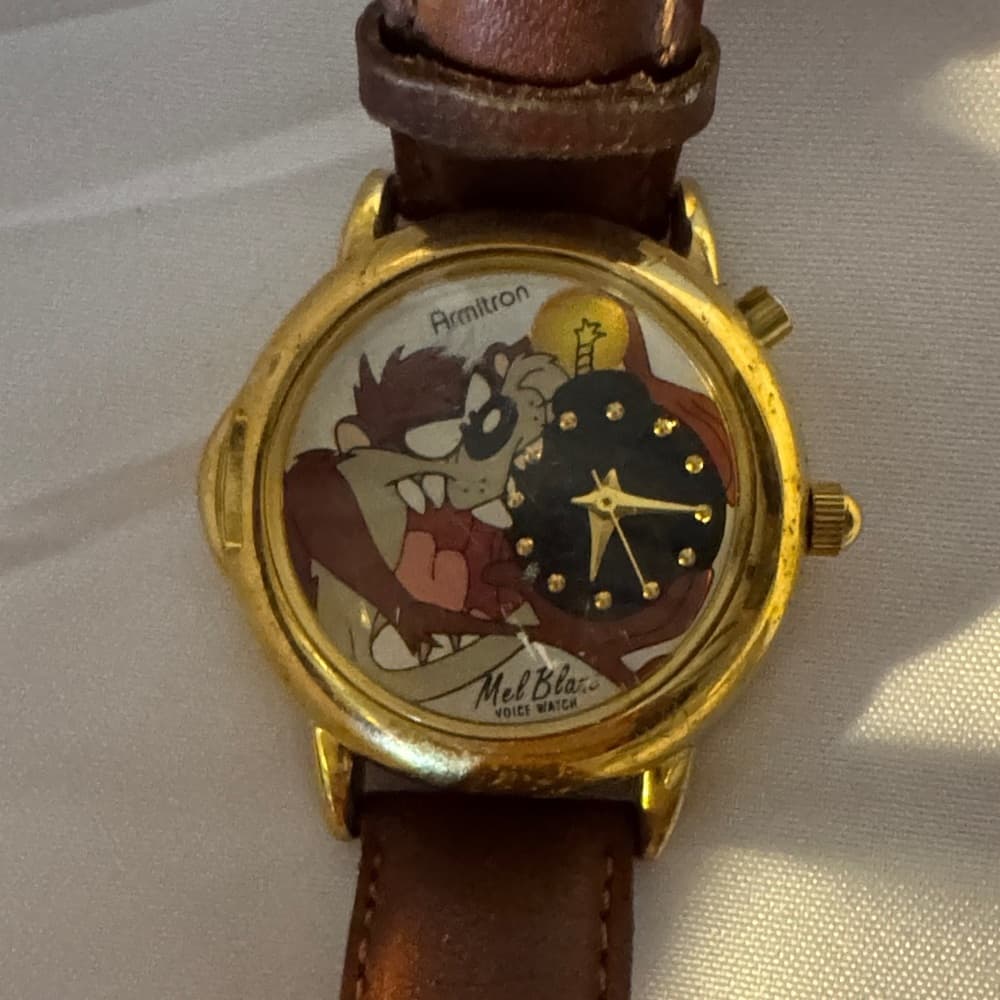 Elegant Brown Leather Strap Watch - Thumbnail 5