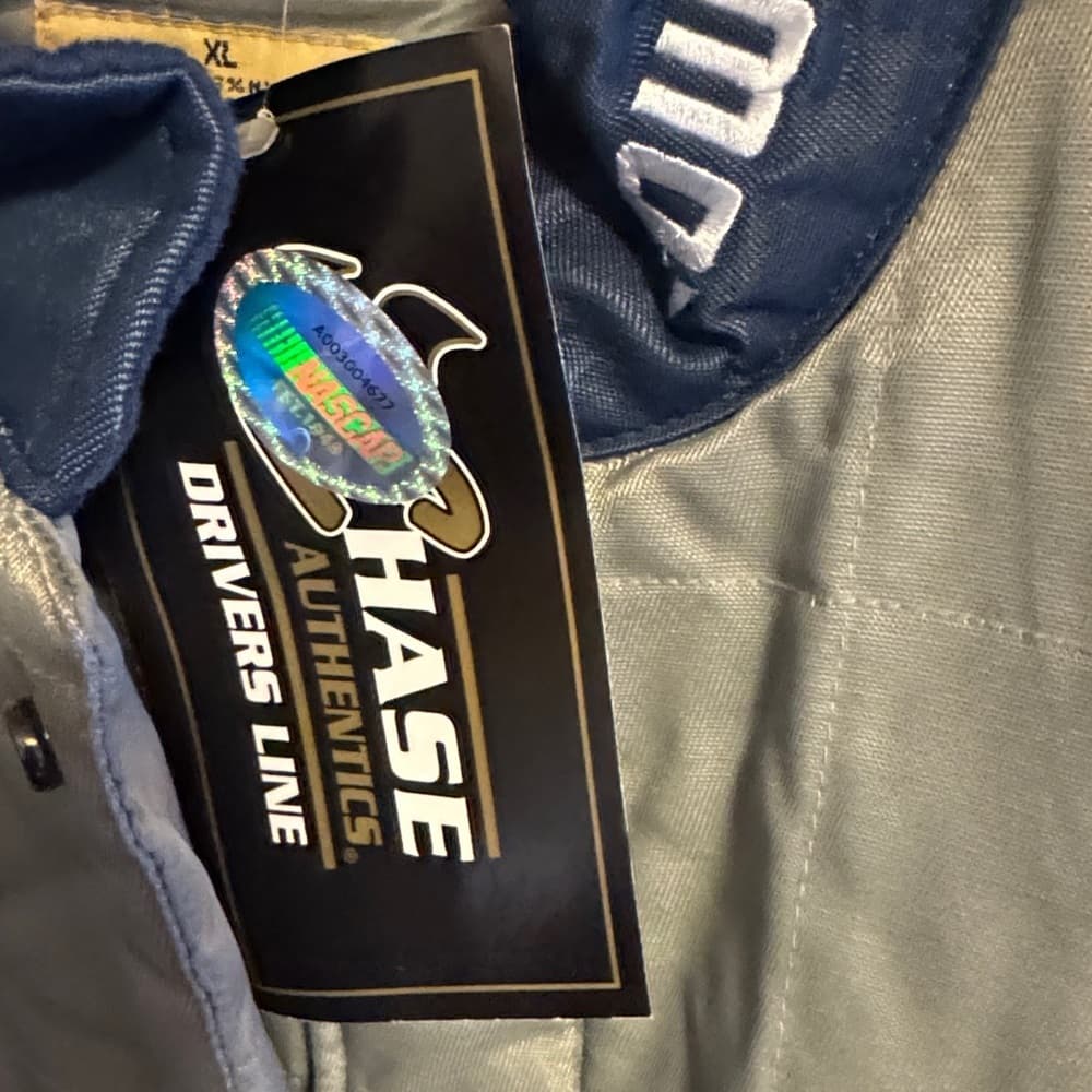 Chase Authentics Gray and Blue Performance Jacket - Thumbnail 7