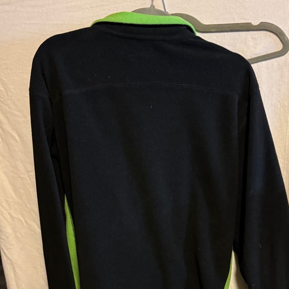 ★ SERVPRO Black Green Quarter Zip Fleece Pullover Logo Men Large - Thumbnail 3