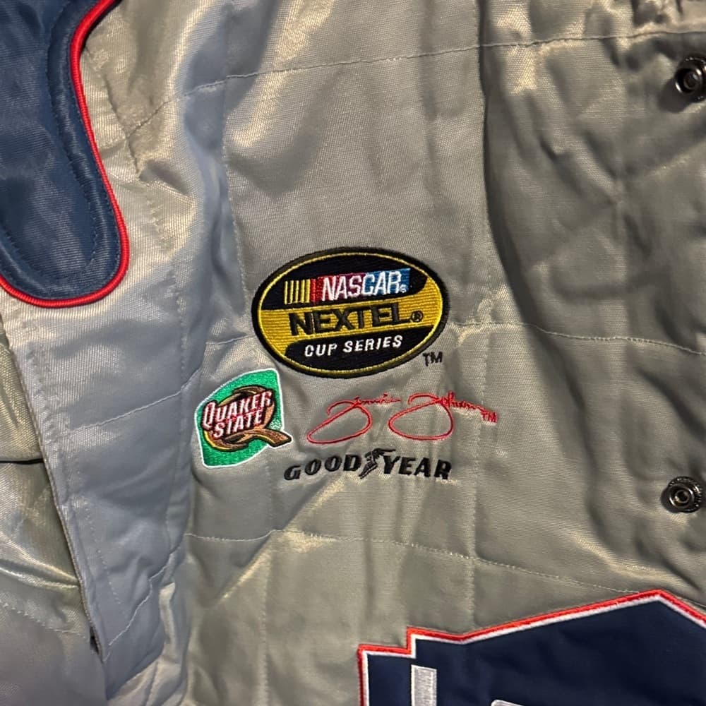 Chase Authentics Gray and Blue Performance Jacket - Thumbnail 3