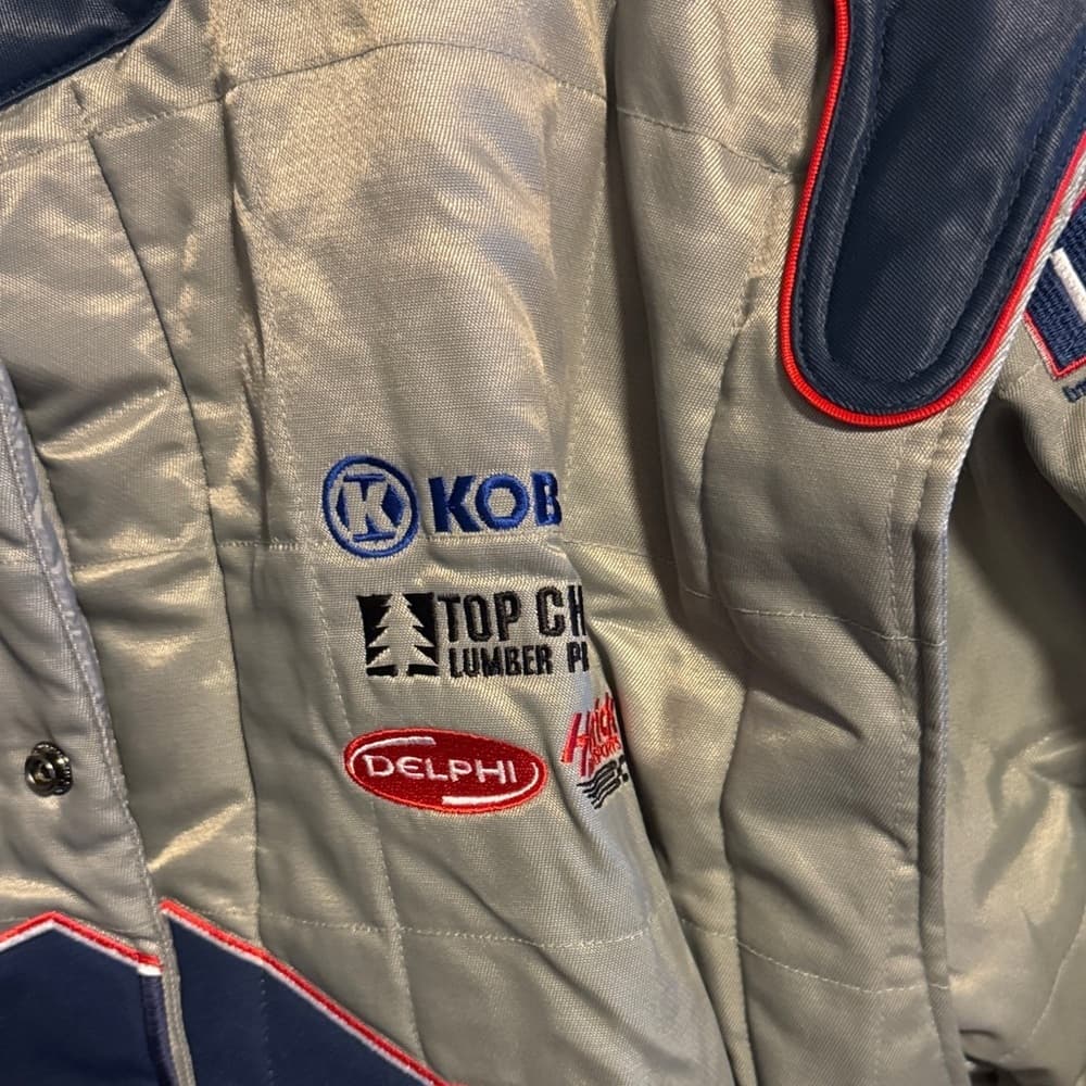 Chase Authentics Gray and Blue Performance Jacket - Thumbnail 4