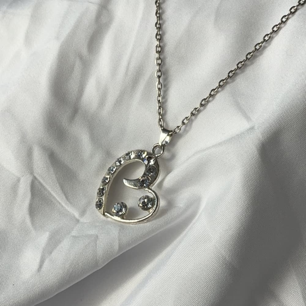 Heart Pendant Necklace - Thumbnail 3