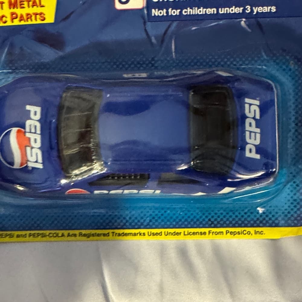 Pepsi Blue Die-Cast Car with Logo - Thumbnail 2
