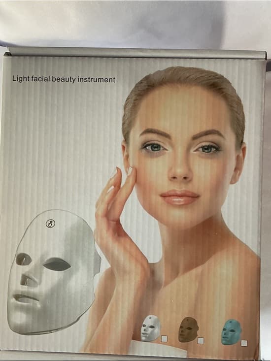 ★ LED Light Therapy Facial Mask Beauty Instrument Skin Care Device - Thumbnail 4