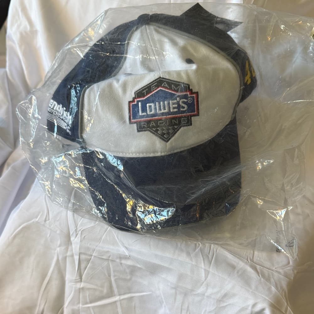 Chase Authentics White and Black Team Lowe's Racing Cap - Thumbnail 6