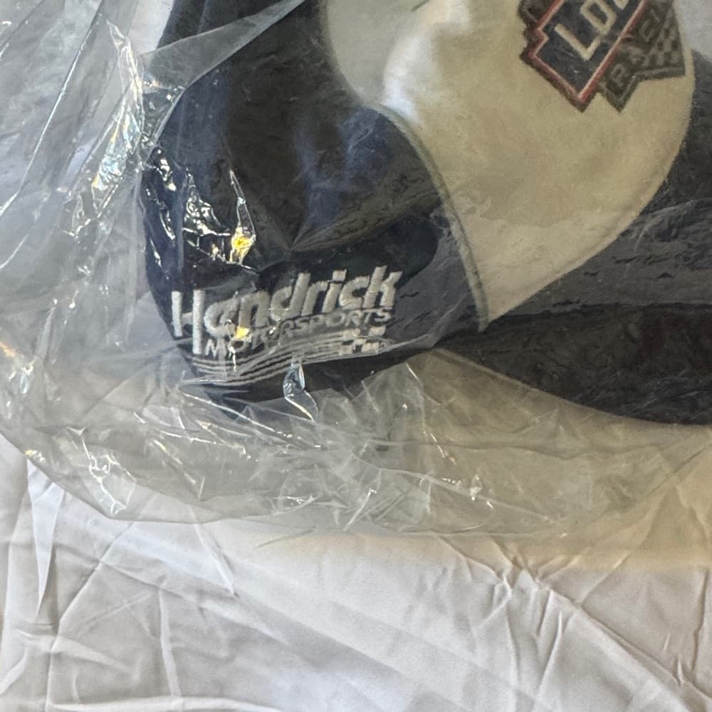 Chase Authentics White and Black Team Lowe's Racing Cap