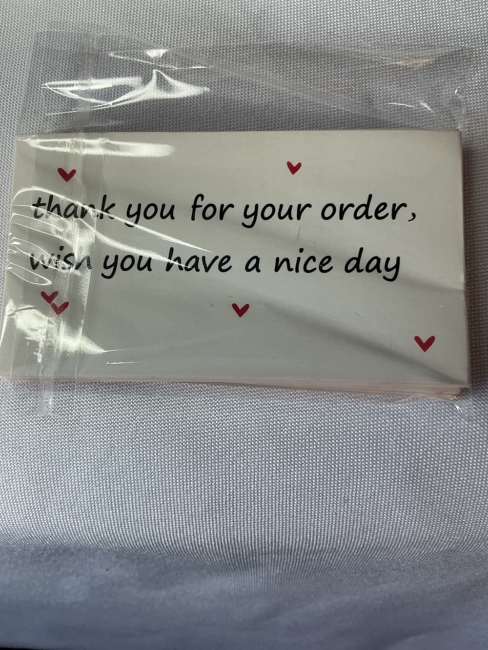 ★ 25 Pink Thank You Cards Boutique Packaging Customer Appreciation - Thumbnail 2