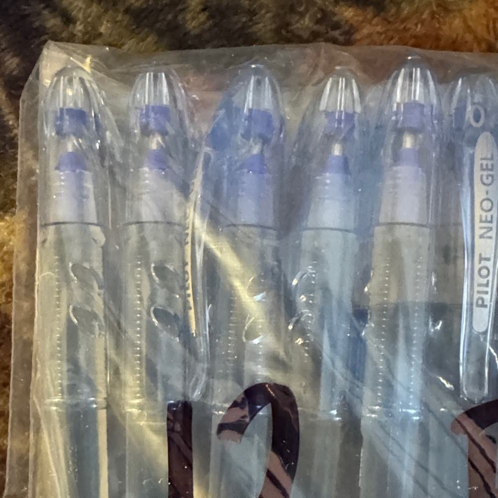Blue Gel Pens - Pack of 12 - Thumbnail 3