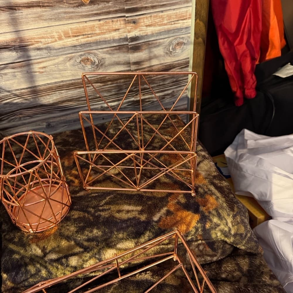 Geometric Copper Wire Art Set - Thumbnail 4