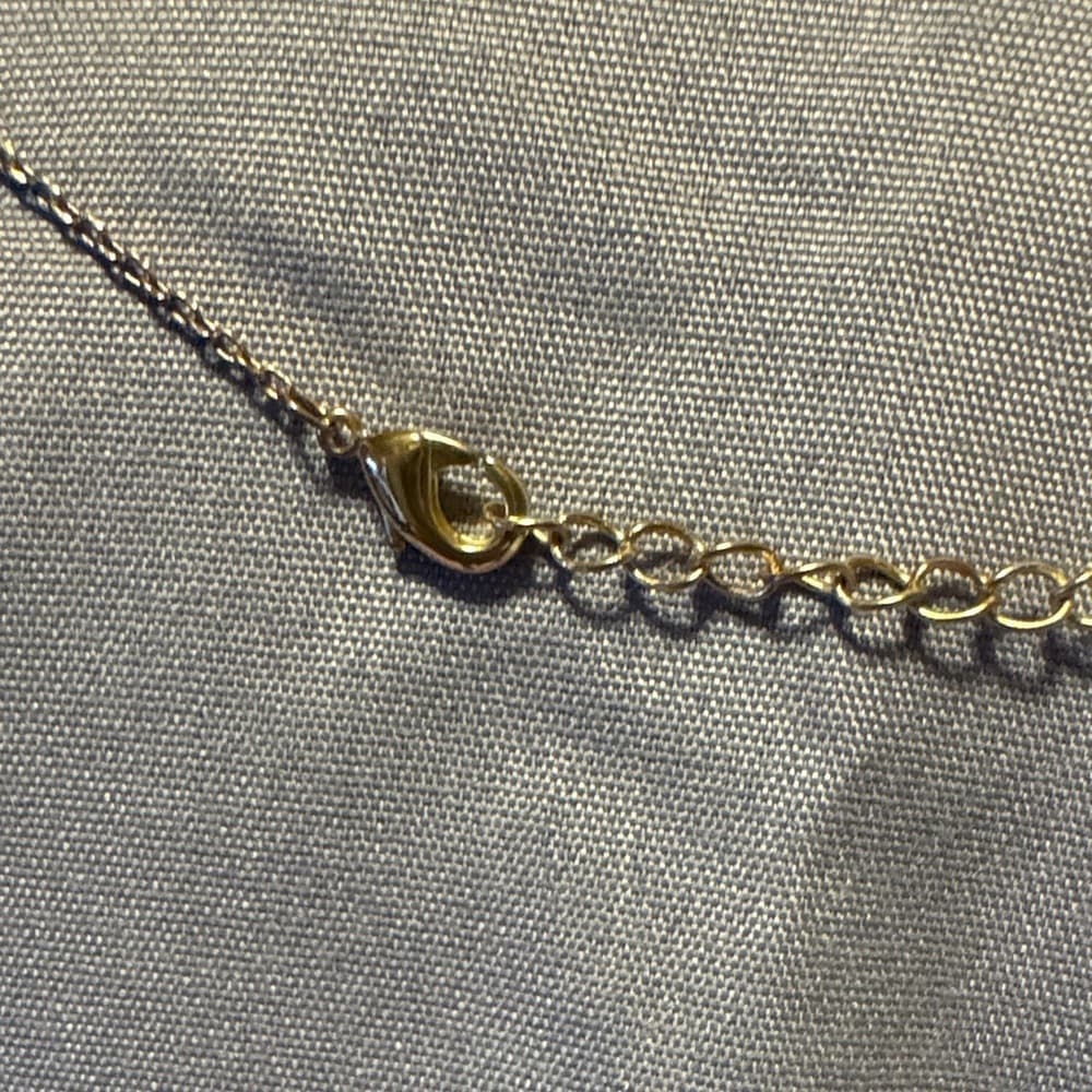 Chic Gold Heart Pendant Necklace - Thumbnail 3