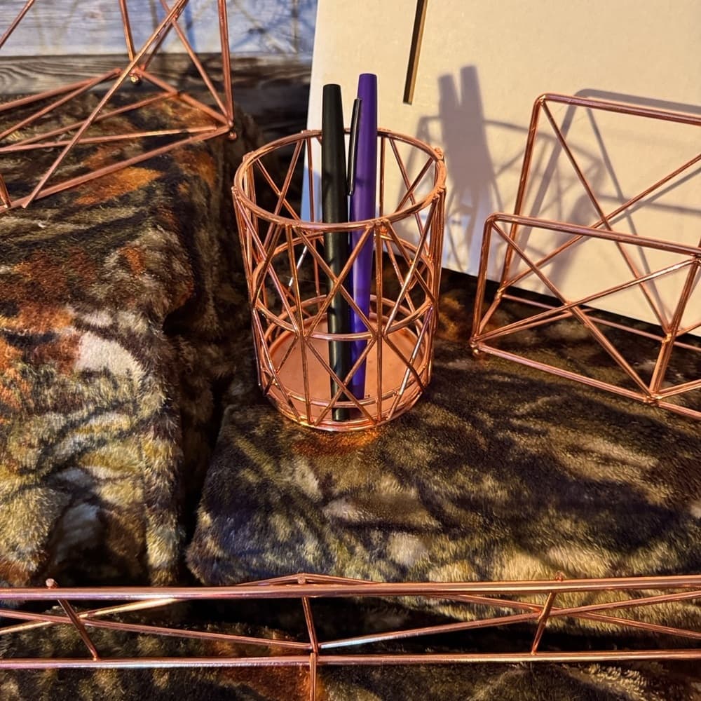 Geometric Copper Wire Art Set - Thumbnail 7