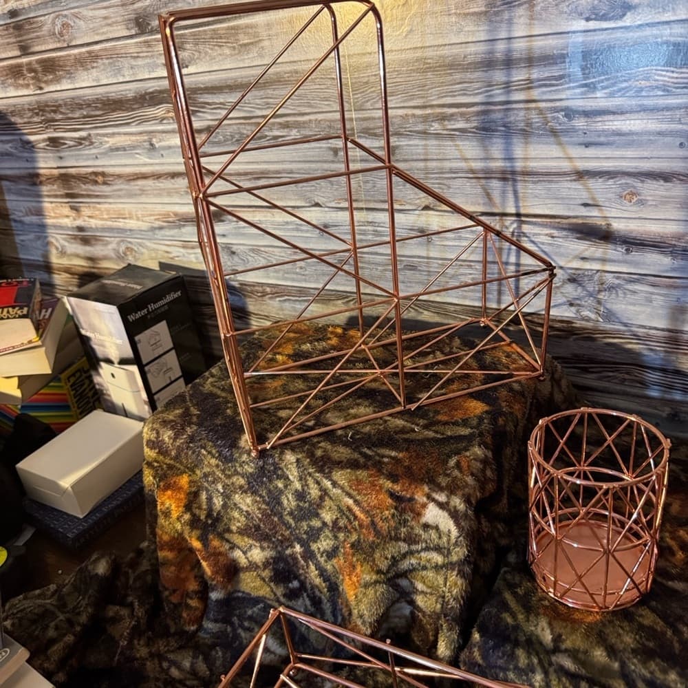 Geometric Copper Wire Art Set - Thumbnail 2