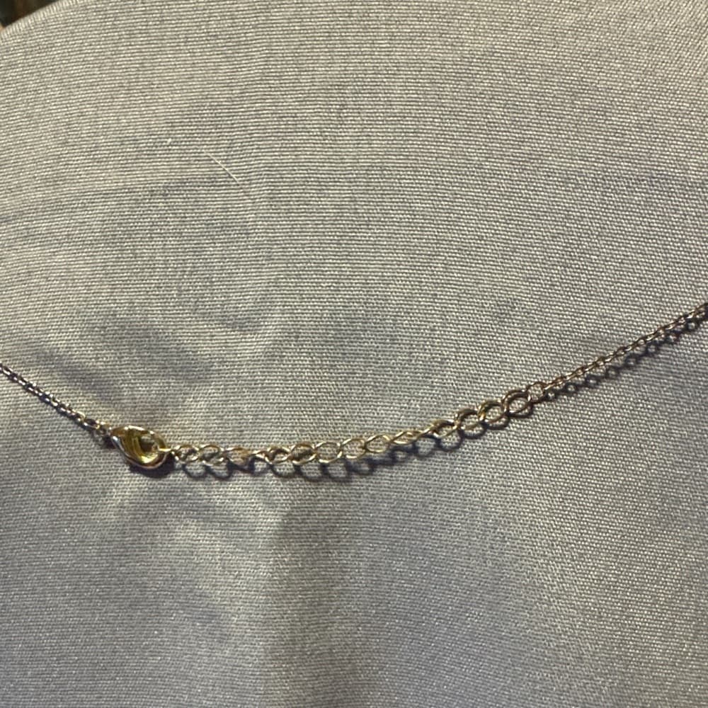 Chic Gold Heart Pendant Necklace - Thumbnail 2