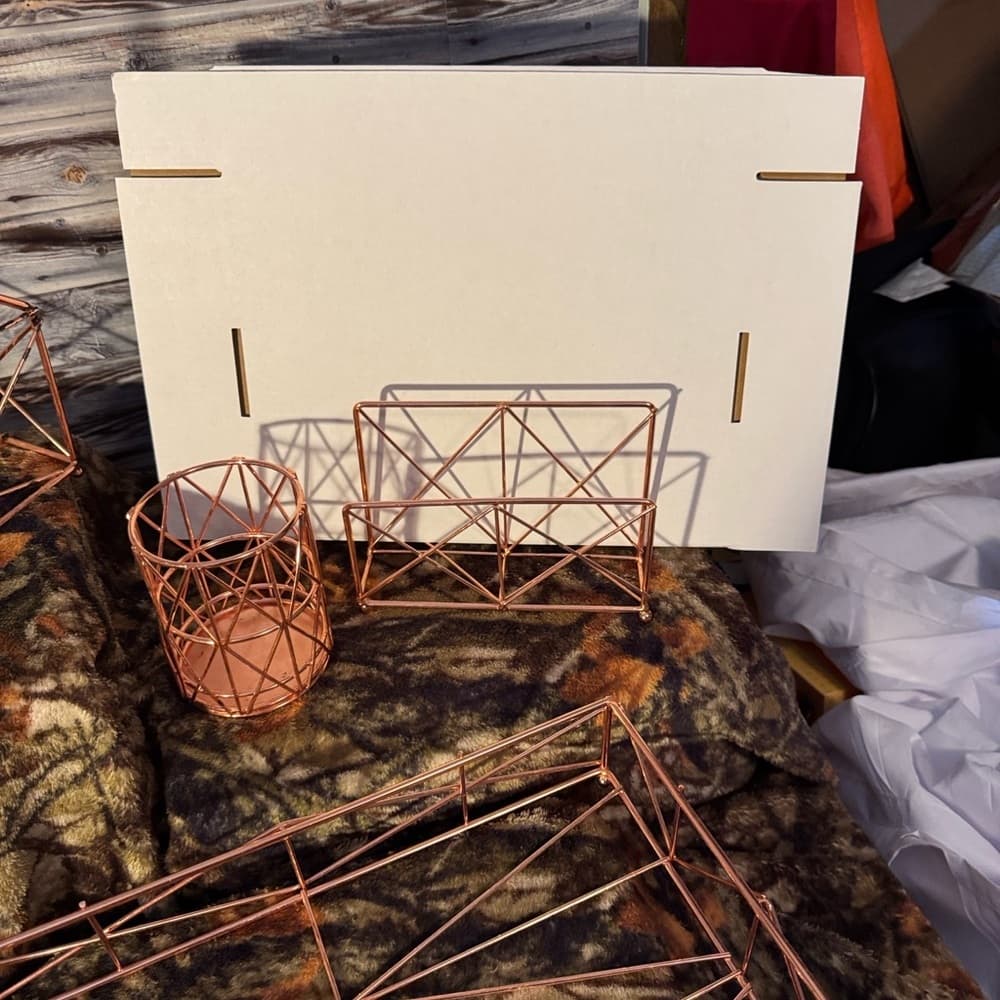 Geometric Copper Wire Art Set - Thumbnail 6