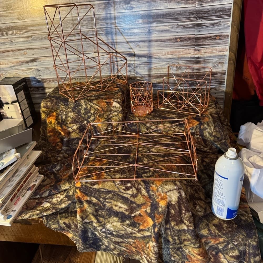 Geometric Copper Wire Art Set - Thumbnail 9
