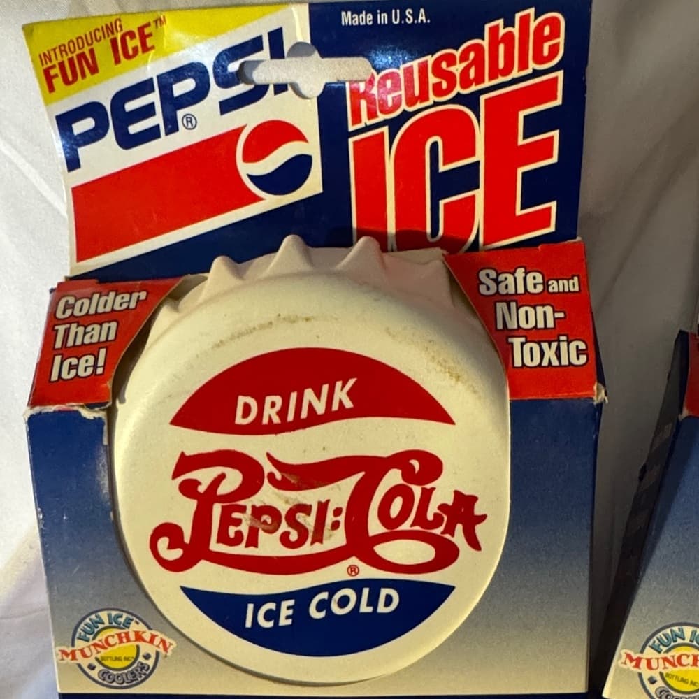 Pepsi Reusable Ice Pack with Red and Blue Design