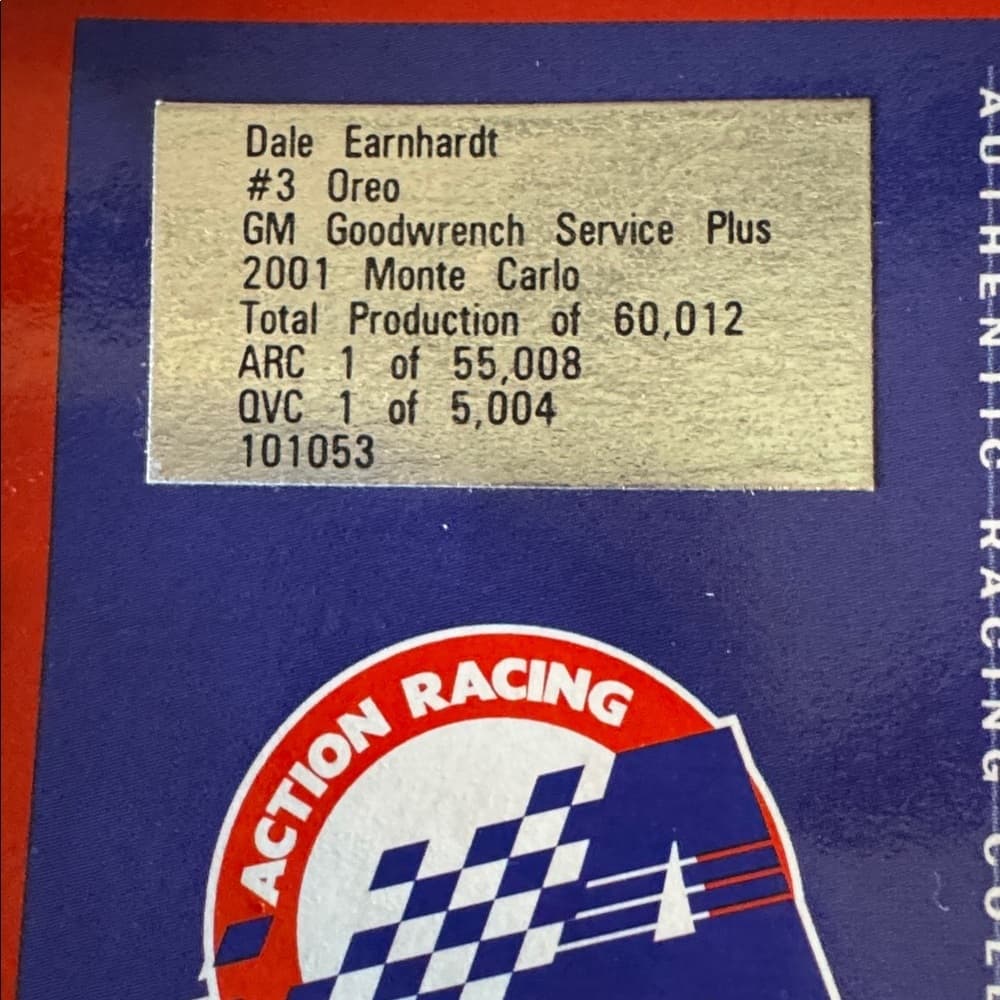 Goodwrench Oreo Diecast Car Model Box - Thumbnail 9