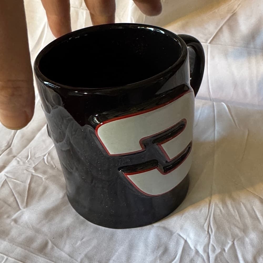 Black Mug with Number Design - Thumbnail 2