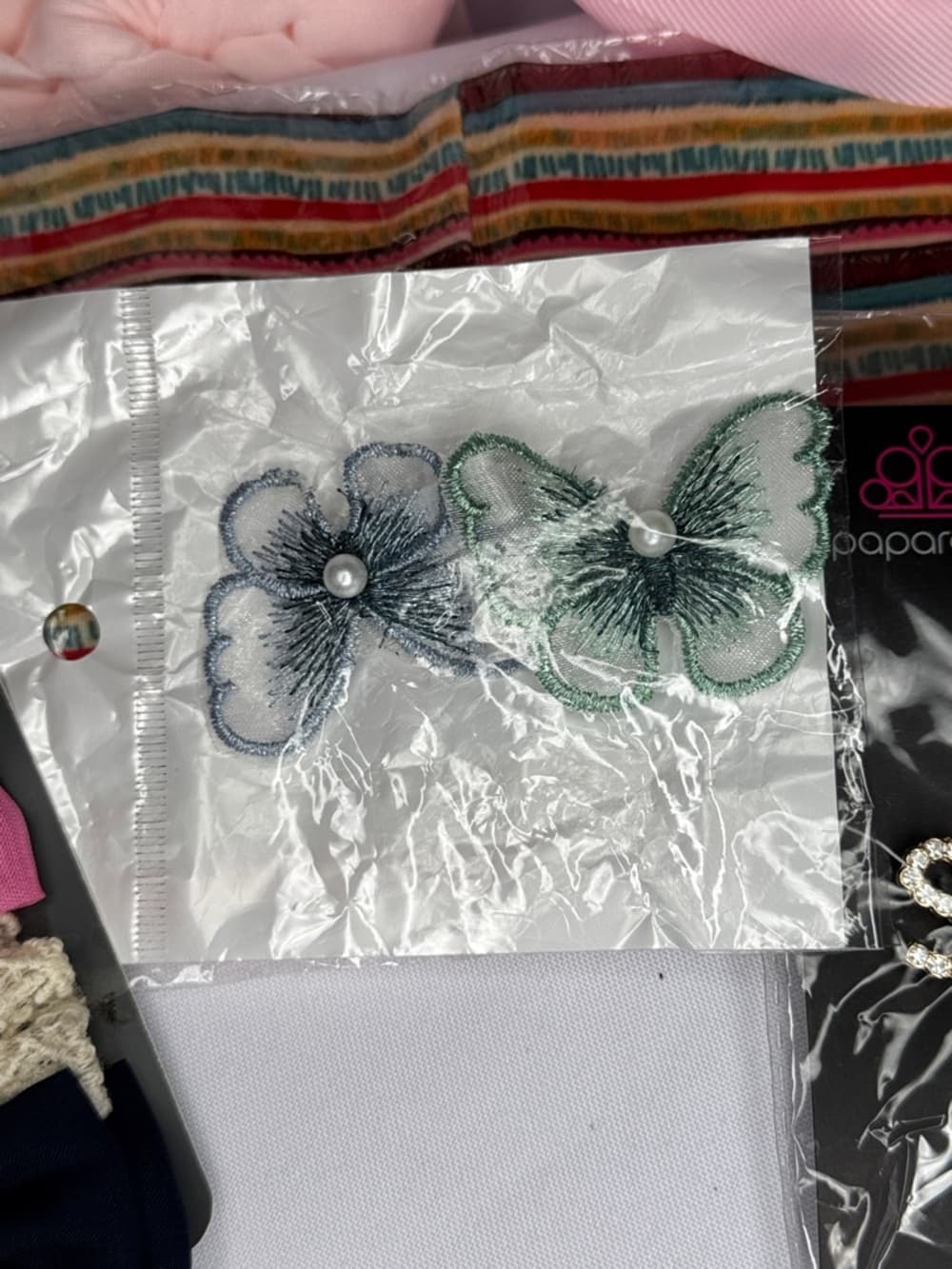 ★ Girls Hair Accessory Bundle Bows Headbands Clips Earrings Mixed Lot - Thumbnail 2