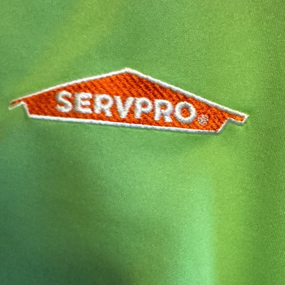 ★ SERVPRO Neon Green Reflective Polo Shirt Women 2XL Work Uniform - Thumbnail 2