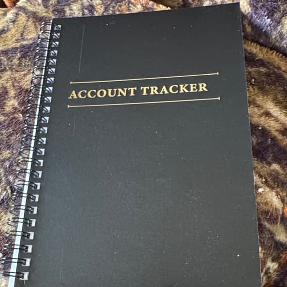 ★ Account Tracker Ledger Book Spiral Bound Expense Record Notebook - Thumbnail 6