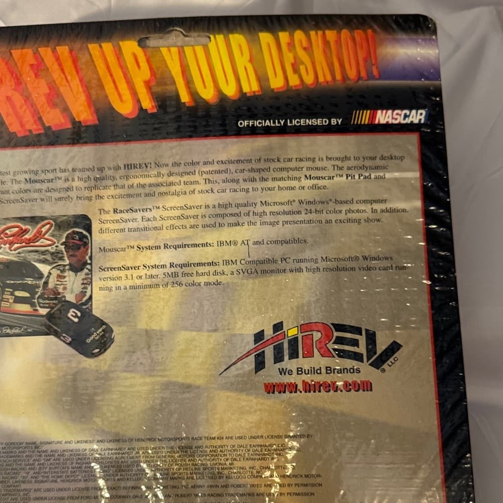 NASCAR Goodwrench Racing Mouse Pad - Black and Red. - Thumbnail 5