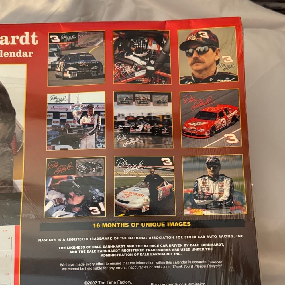 Dale Earnhardt NASCAR Calendar - Thumbnail 5