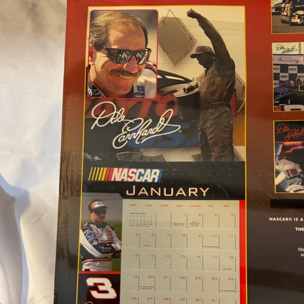 Dale Earnhardt NASCAR Calendar - Thumbnail 4