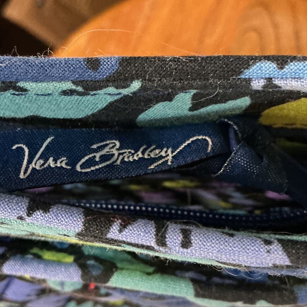 ⭐ Vera Bradley Floral Quilted Satchel Handbag Travel Carryall Purse