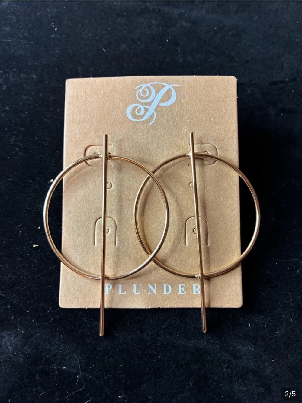 ★ Silver Geometric Hoop Bar Earrings Modern Minimalist Statement