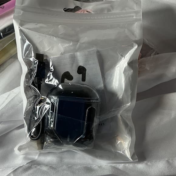 ★ Wireless Bluetooth Earbuds w Charging Case Touch Control Headphones - Thumbnail 3