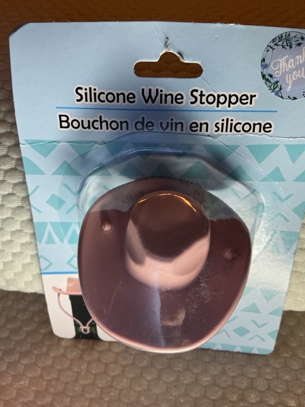 ★ Rose Gold Silicone Wine Bottle Stopper Reusable Bar Accessory - Thumbnail 3