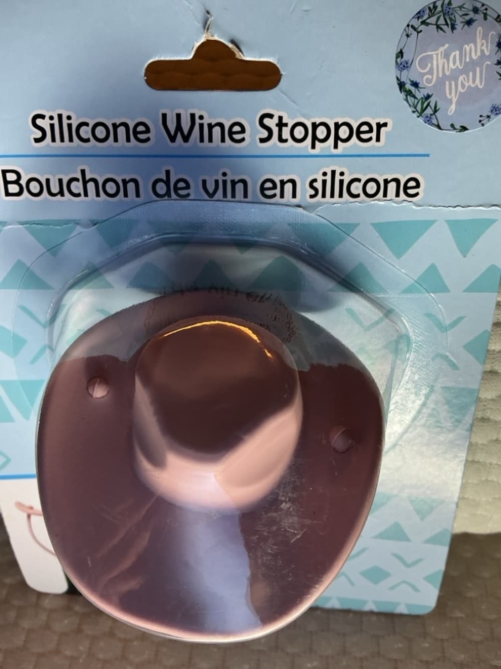 ★ Rose Gold Silicone Wine Bottle Stopper Reusable Bar Accessory